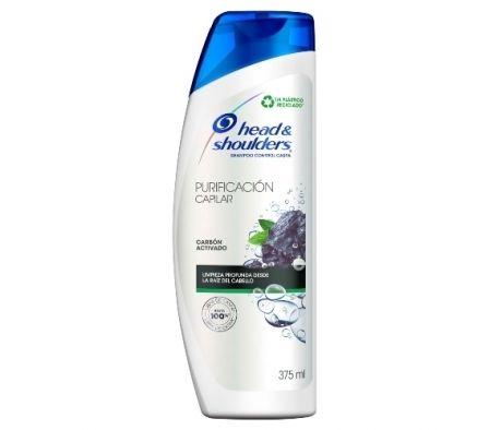 HEAD SHOULDERS SHAMPOO 375ML PURIFICACION CAPILAR