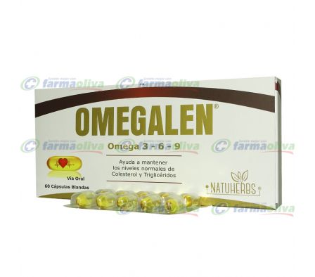 OMEGALEN 1000MG CAP-B CAJA X 60