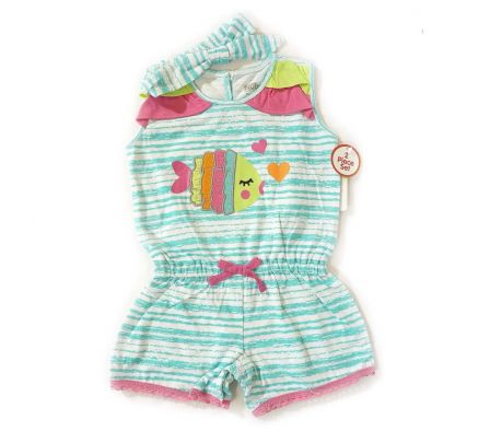 L TEX ENTERIZO PEZ C/VINCHA YL4165 R.771