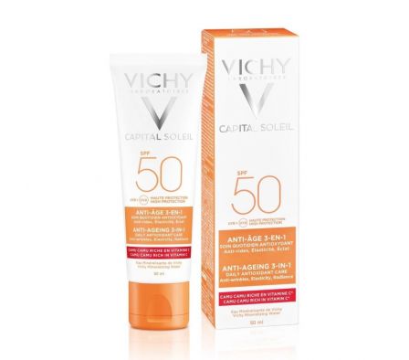 VICHY IDEAL SOLEIL ANTI AGE SPF50 50ML
