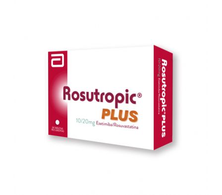 ROSUTROPIC PLUS 10MG/20MG TABL. CAJA X 28