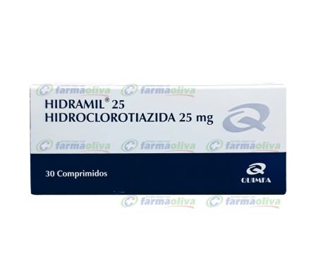 HIDRAMIL 25MG  CAJA X 30 COMPRIMIDOS