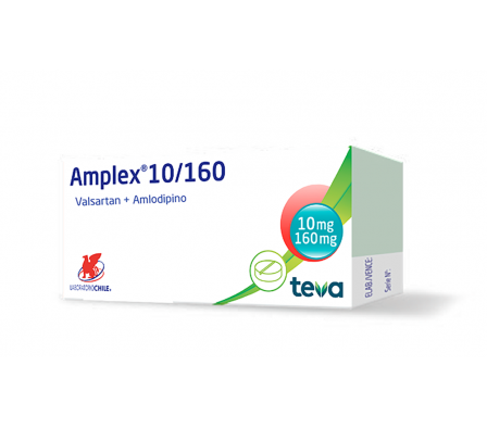 AMPLEX 10/160 CAJA X 30 COMPRIMIDOS.