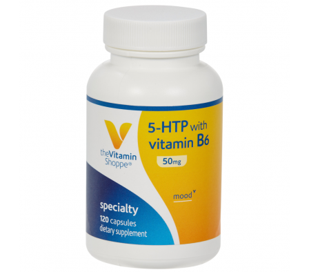 VITAMIN S. 5-HTP WITH B6 50MG X120 CAPSULAS.