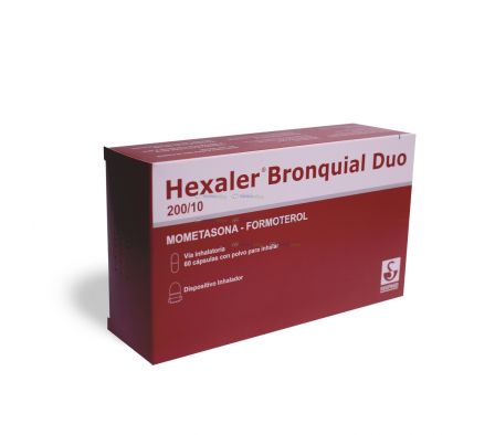 HEXALER BRONQUIAL DUO 200MG NASAL CAJA X 60
