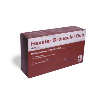 HEXALER BRONQUIAL DUO 400MG NASAL CAJA X 60