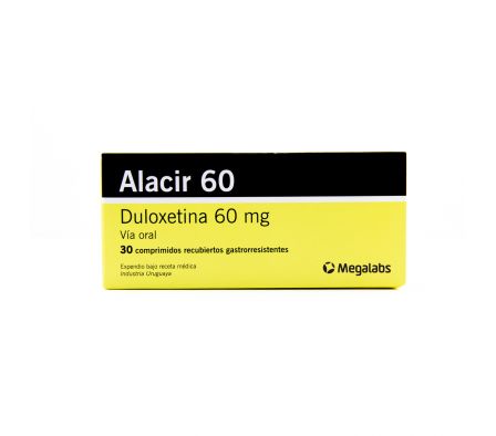 ALACIR 60 MG CAJA X 30 COMPRIMIDOS