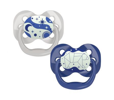DR BROWNS CHUPETE ADVANTAGE NOCTURNO 0M CELESTE