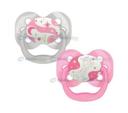 DR BROWNS CHUPETE ADVANTAGE NOCTURNO 0M ROSA