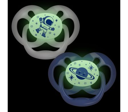 DR BROWNS CHUPETE ADVANTAGE NOCTURNO CELESTE 6M