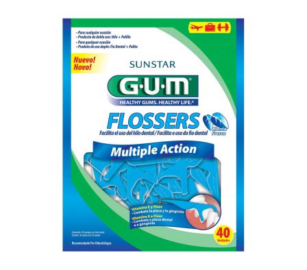 FL GUM FLOSSES MULTIPLE ACCT 40UNID