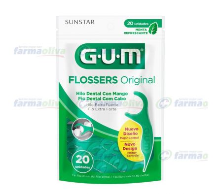 GUM FLOSSES ORIGINAL X 20UNI