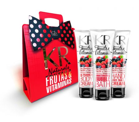 karina r cartera trio frutos rojos