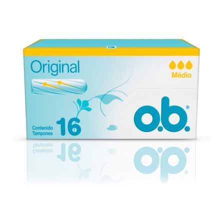 O.B. TAMPONES MEDIO X 16 UNIDADES