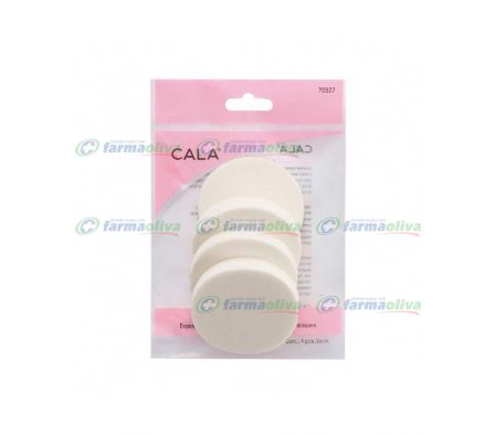 CALA ESPONJA FACIAL X 4PCS#70927