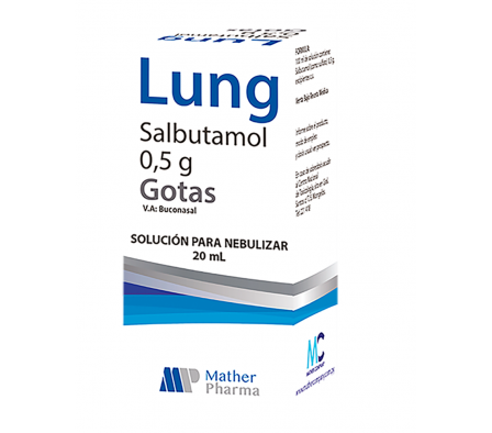 LUNG 0.5 GOTAS FRASCO X 20ML