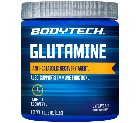 VITAMIN S. BODYTECH GLUTAMINE POWDER X 311 GRAMOS.