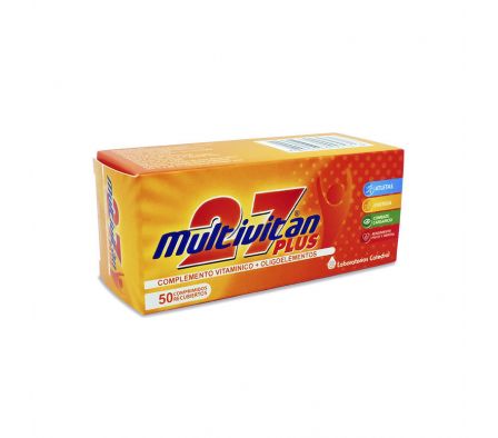 MULTIVITAN 27 PLUS CAJA POR 50 COMPRIMIDOS