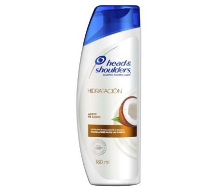 HEAD SHOULDERS SHAMPOO HIDRATACION COCO X 180ML