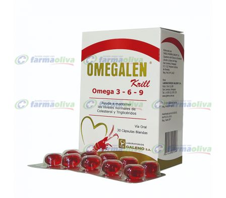 Omegalen Krill caja x 30 capsulas Blandas