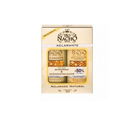 TIO NACHO ACLARANTE  (SHAMPO+ACOND)
