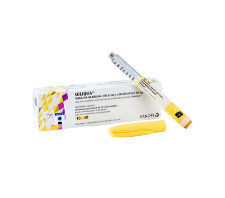 SOLIQUA 10/40MG ENDOV JERINGA PRELLENADA X 3ML