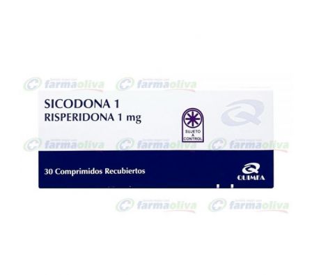 SICODONA 1 MG X 30 COMPRIMIDOS