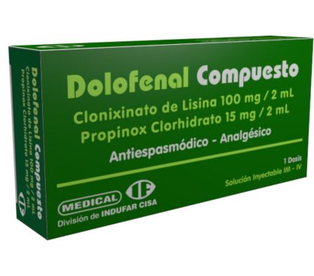 DOLOFENAL COMPUESTO  ENDOV FRASCO AMPOLLA X 2