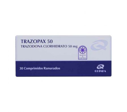 TRAZOPAX 50 MG CAJA X 30 COMPRIMIDOS