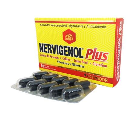 NERVIGENOL PLUS CAP-B CAJA X 30