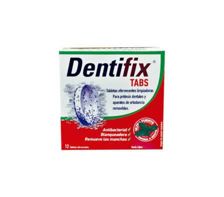 DENTIFIX TABLETAS X 12 UNIDADES