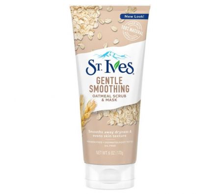 ST IVES NYS OATMEAL SCRUB+MASK6X170GRA