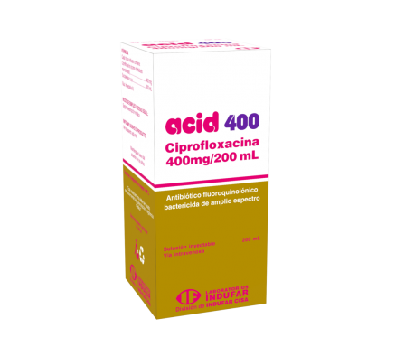 ACID 400MG INTR. AMPOLLA X 200ML