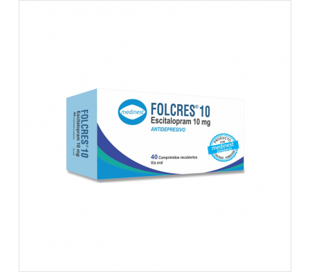 FOLCRES 10MG CO-RV CAJA X 40
