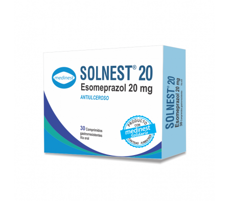 SOLNEST 20MG COMP. CAJA X 30
