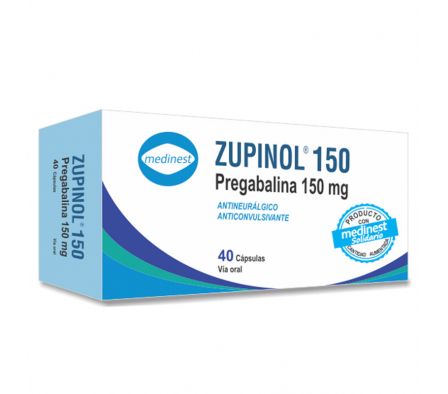 ZUPINOL 150MG CAPS CAJA X 40