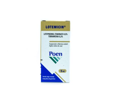 LOTEMICIN 0.3% GT-OF FRASCO X 5ML