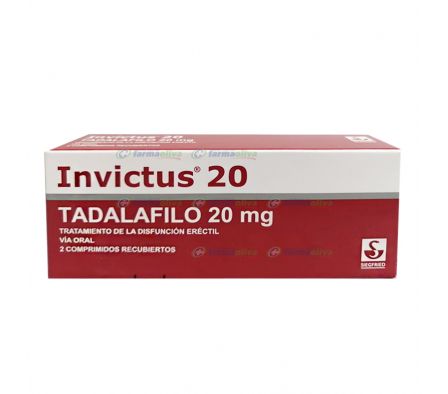 INVICTUS 20MG CO-RV CAJA X 2