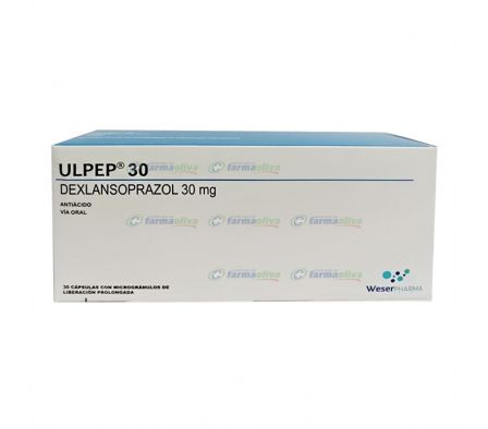 ULPEP 30 30MG CAP-LP CAJA X 30