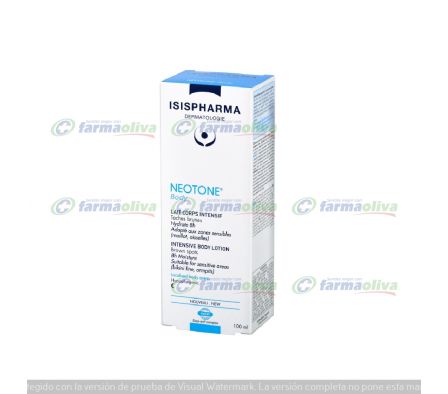 Neotone body leche intensiva p/cuerpo x 100ml.