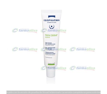 TEEN DERM ALPHA PURE GEL CREMA POMO X 30ML.