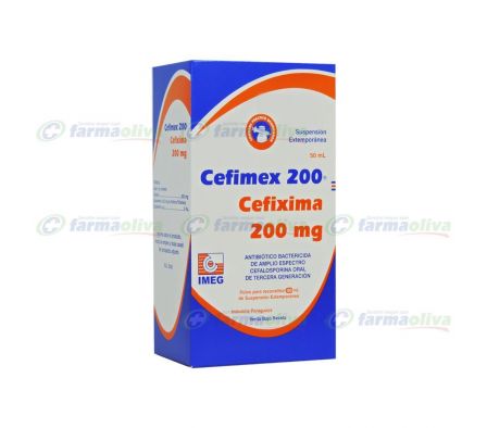 CEFIMEX 200MG SP-OR FRASCO X 50ML