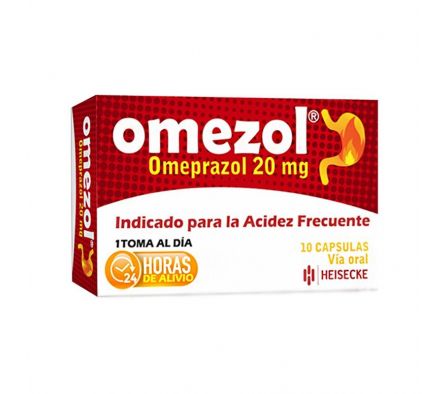 OMEZOL 20MG CAPS CAJA X 10