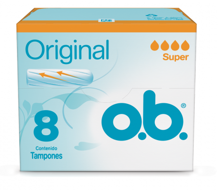 O.B. TAMPONES SUPER X 8 UNIDADES