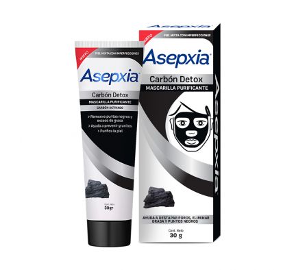 ASEPXIA CARBON MASCARA PELL OFF X 30GR