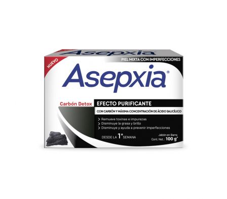 ASEPXIA JABON BICARBONATO X 100 GR.