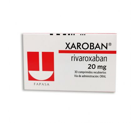 XAROBAN 20MG COMP. CAJA X 30