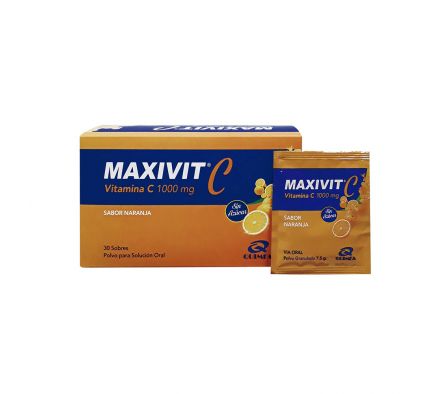 MAXIVIT C 1000 MG SOBRES X 30 UNIDADES