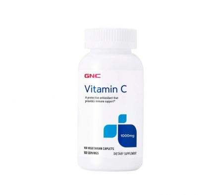 VITAMINA C GNC 1000MG CAPS FRASCO X 100