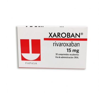 XAROBAN 15MG COMP. CAJA X 30